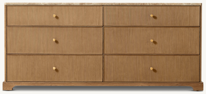 Shown in Natural Oak/Gold Emperador Marble.