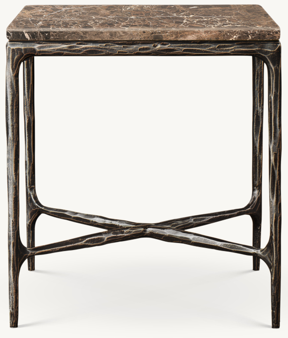 Thaddeus Marble Square Side Table