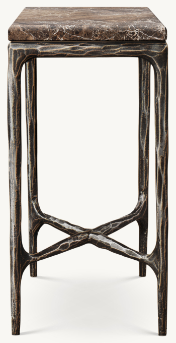 Thaddeus Marble Square Drink Table