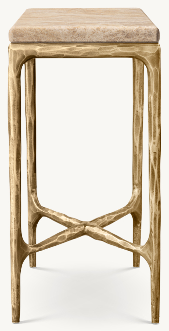 Thaddeus Marble Square Drink Table