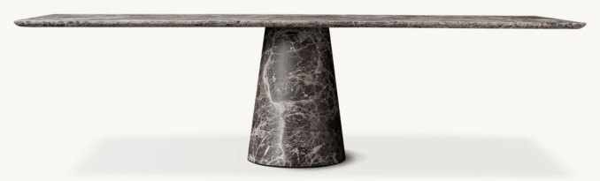 Shown in Black Emperador Marble.