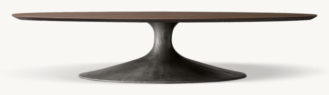Aero Oval Coffee Table | RH