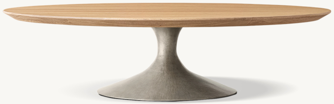 Front view of Aero Round Coffee Table 
