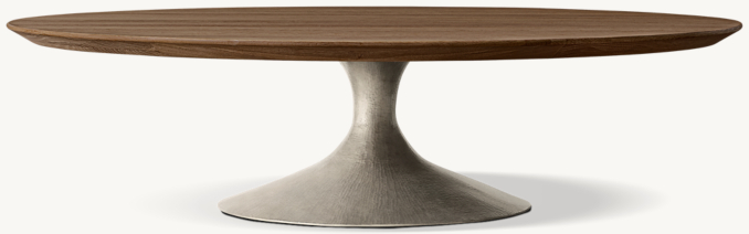 Front view of Aero Round Coffee Table 
