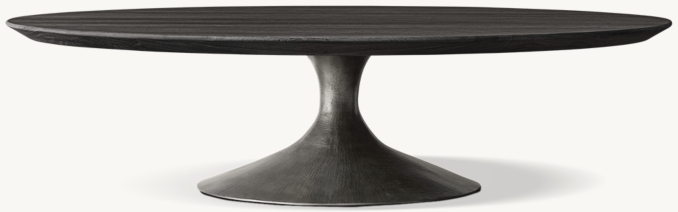 Front view of Aero Round Coffee Table 