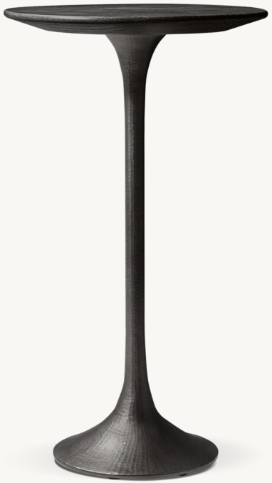 Front view of Aero Round Side Table 