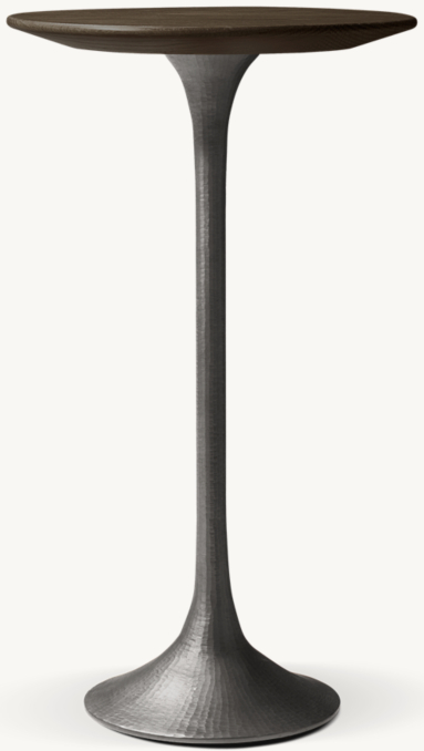 Front view of Aero Round Side Table 