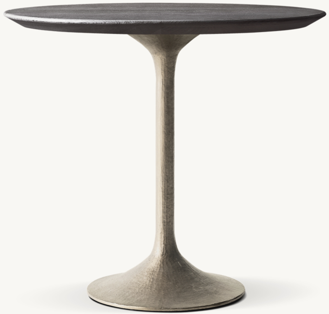 Front view of Aero Round Drink Table 