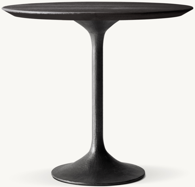 Front view of Aero Round Drink Table 
