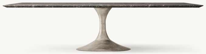 Shown in Black Emperador Marble/Antiqued Pewter.