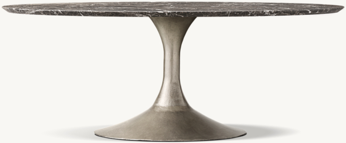 Shown in Black Emperador Marble/Antiqued Pewter.