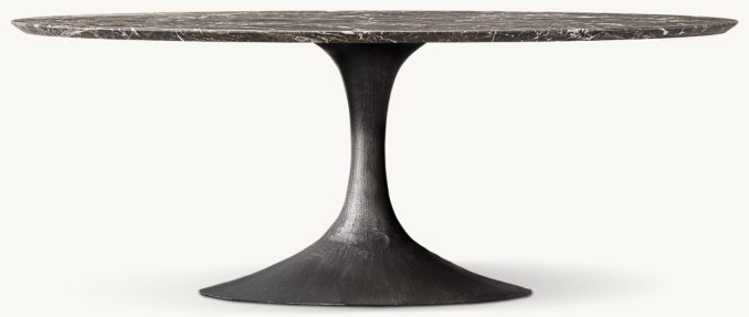 Shown in Black Emperador Marble/Cast Iron