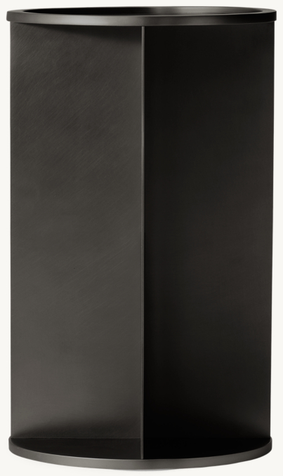 Front view of Cullen Metal Round Drink Table 
