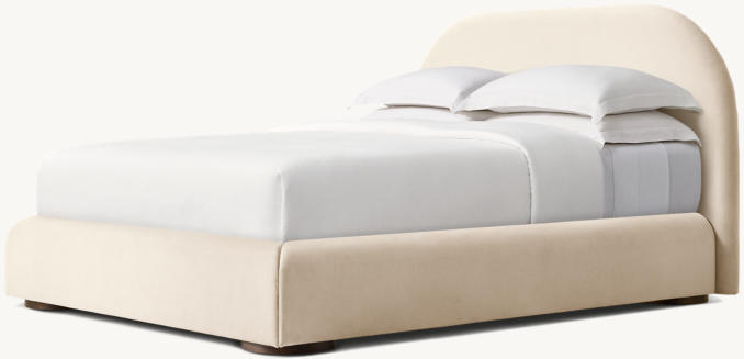 Shown in Natural Performance Textured Bouclé.