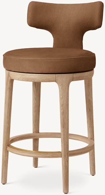 Shown in Italian Veneto Cocoa with Greige Brushed Oak finish.