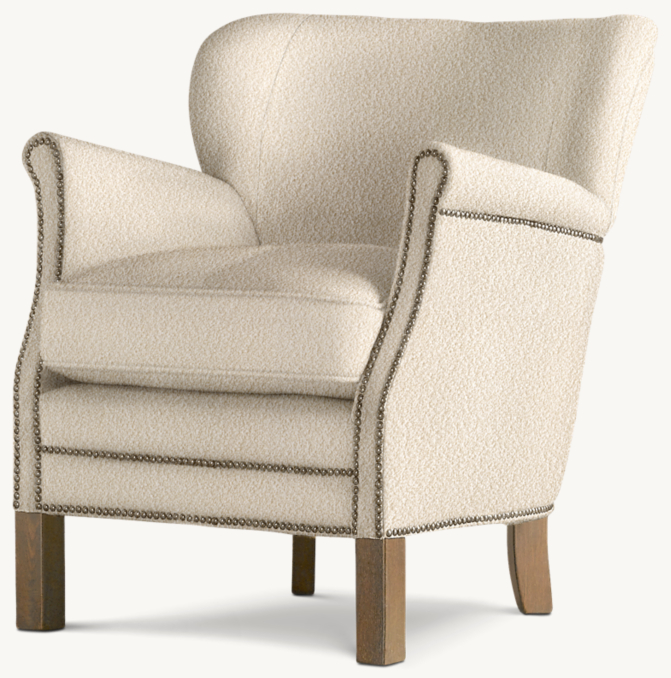 Professor's Chair With Nailheads