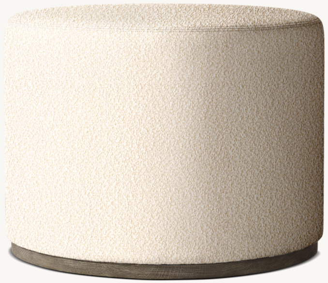 Rex Round Stool - Oak Base | RH