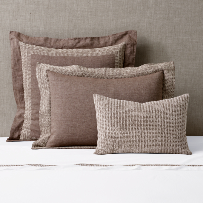 Eléa Hand-Embroidered Sham