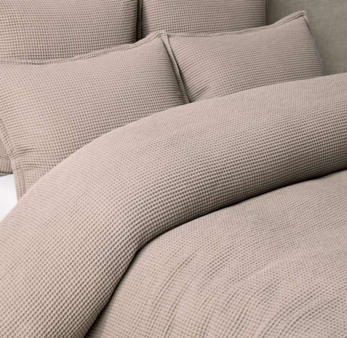 Organic Cotton Waffle-weave Duvet