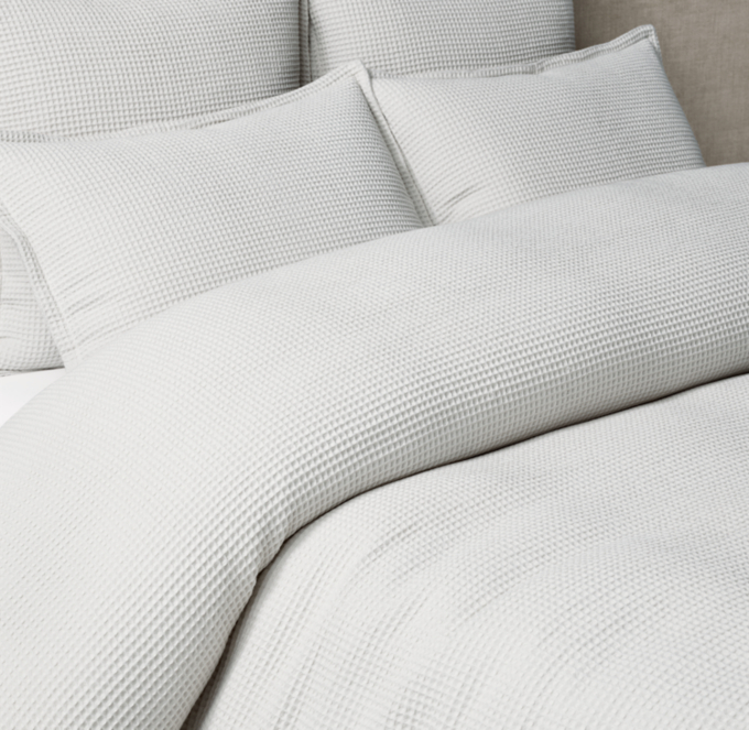 Organic Cotton Waffle-weave Duvet