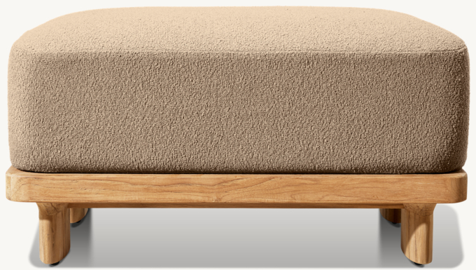 Dune Teak Ottoman