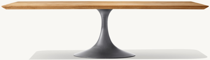 Aero Teak Rectangular Dining Table