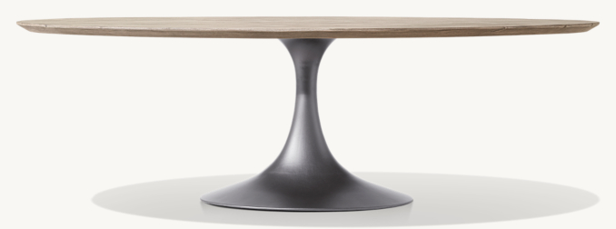 Aero Teak Oval Dining Table