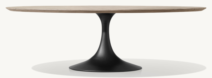 Aero Teak Oval Dining Table