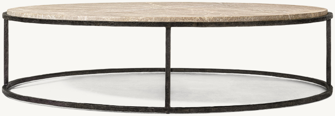 Salvador Stone Round Coffee Table