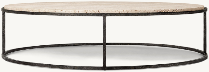 Salvador Stone Round Coffee Table