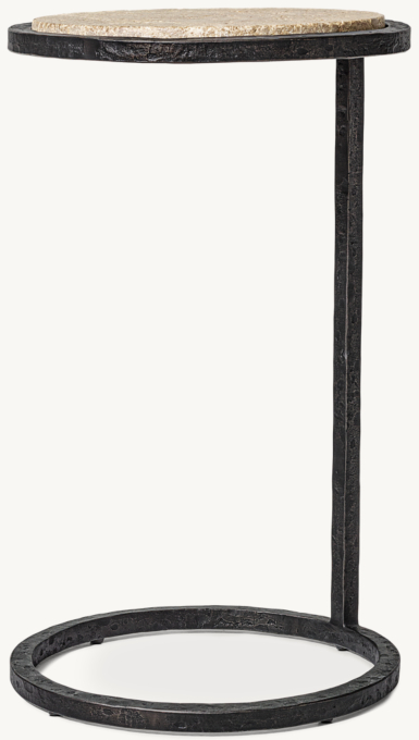 Salvador Stone Round C Table