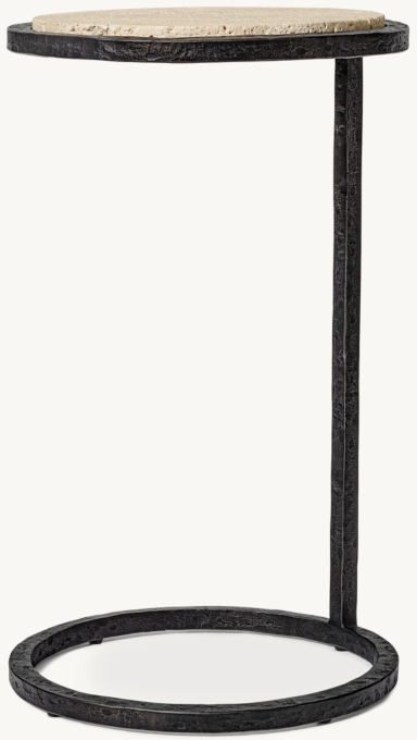 Salvador Stone Round C Table