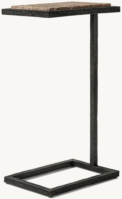 Salvador Stone Rectangular C Table