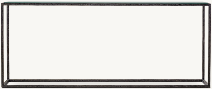 Salvador Glass Console Table