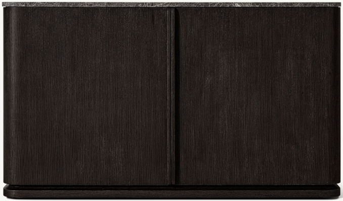 Shown in Black Brushed Oak/Black Emperador Marble.