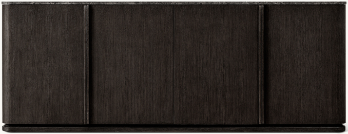 Shown in Black Brushed Oak/Black Emperador Marble.