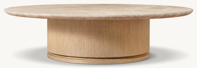 Shown in Light Brushed Oak/Crema Emperador Marble.