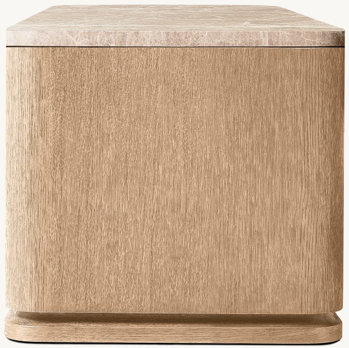 Ligné Emperador Plinth Square Side Table 