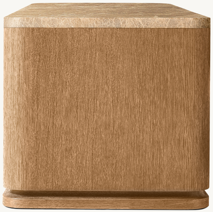 Ligné Emperador Plinth Square Side Table 