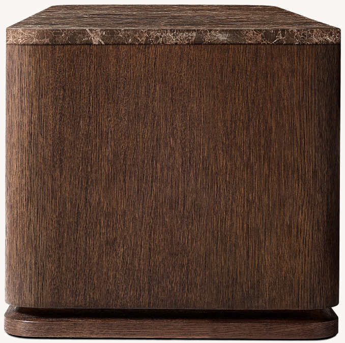 Shown in Brown Brushed Oak/Brown Emperador Marble.