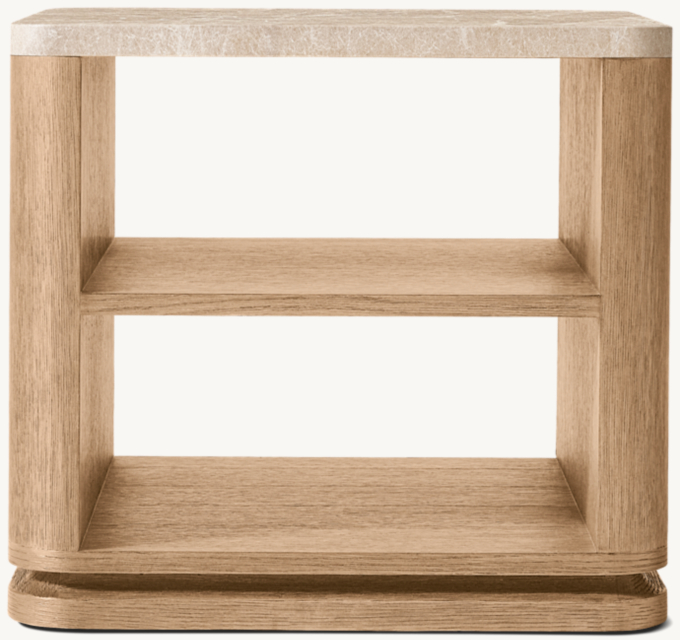 Ligné Emperador Open Square Side Table 