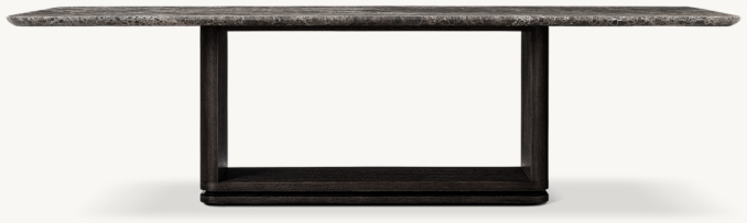 Ligné Emperador Rectangular Dining Table - Thumbnail 4