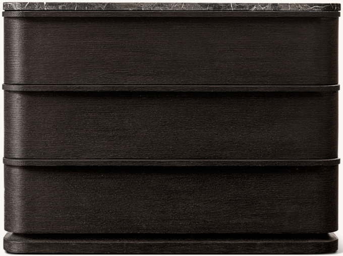 Ligné Emperador Closed Nightstand 