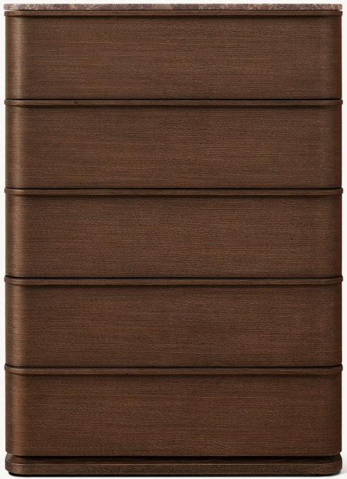 Shown in Brown Brushed Oak/Brown Emperador Marble.