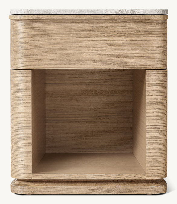 Ligné Emperador Open Bedside Table 