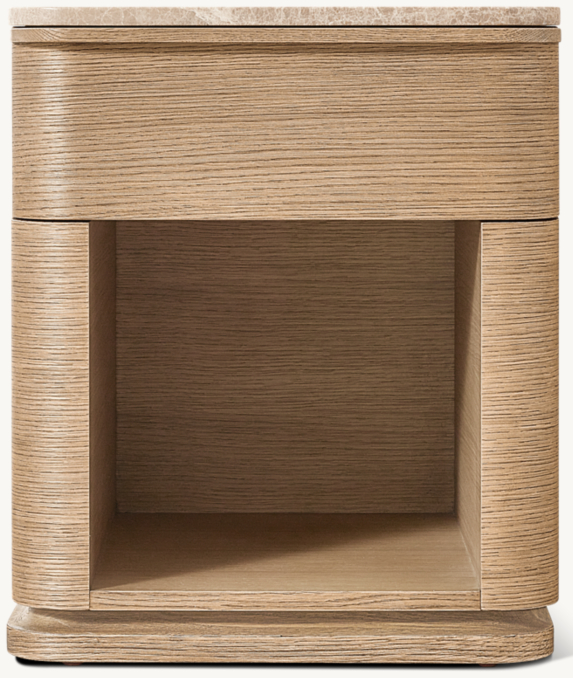 Ligné Emperador Open Bedside Table 