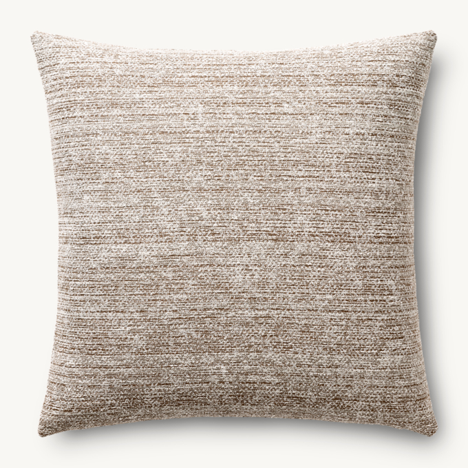 Nazaré Textured Solid Outdoor Pillow Cover - Square  