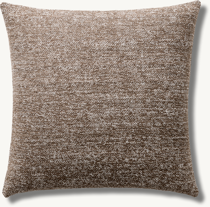 Nazaré Textured Solid Outdoor Pillow Cover - Square  