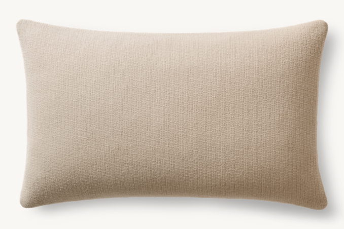 Overhead view of Cabana Outdoor Pillow Cover - Solid - Lumbar 
