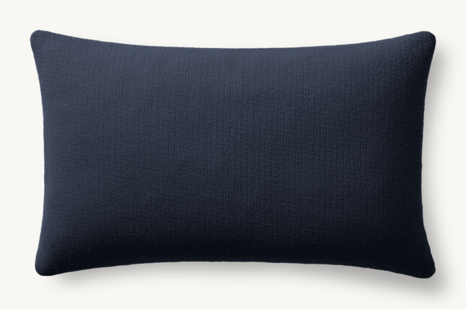 Overhead view of Cabana Outdoor Pillow Cover - Solid - Lumbar 